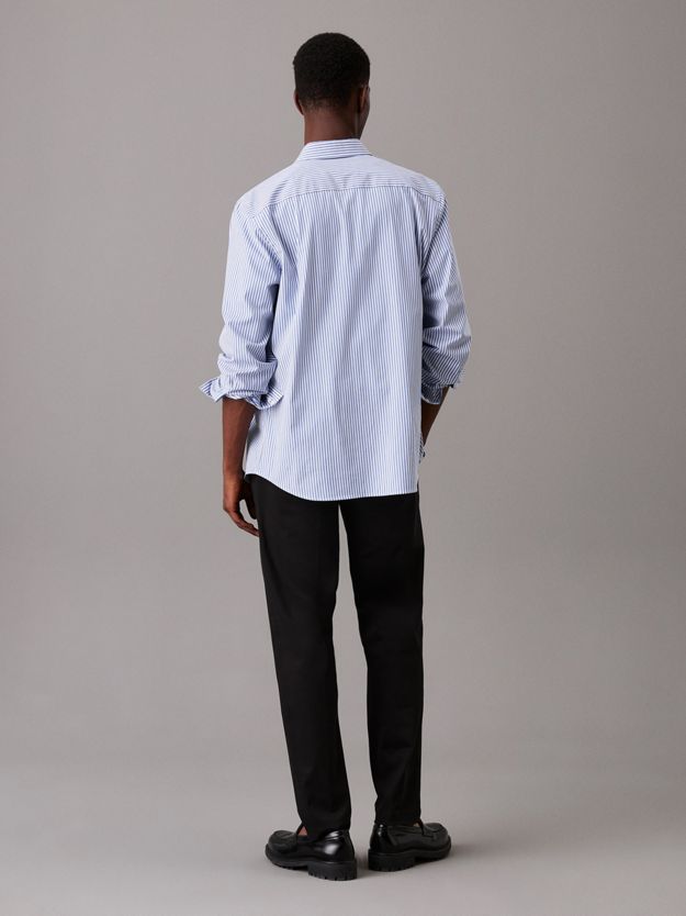 Tapered Pleated Chino Trousers