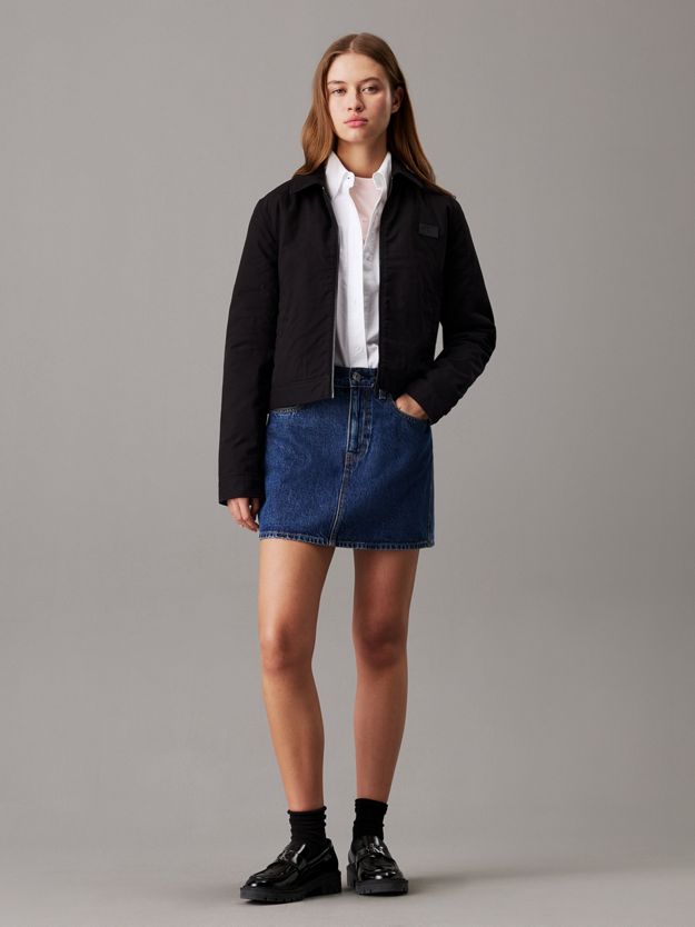 Cotton Zip Up Jacket