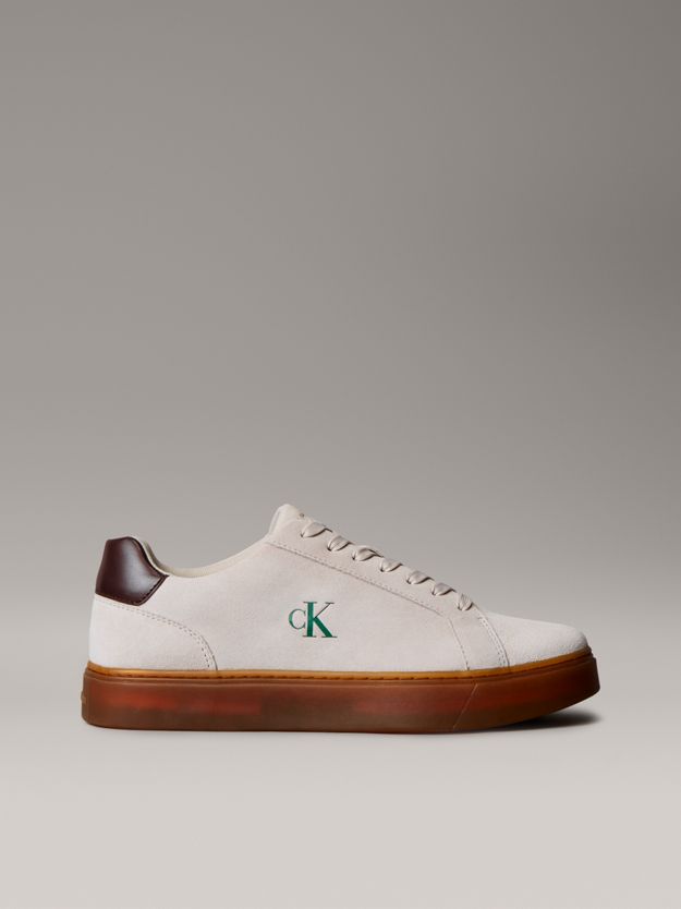 Suede Leather Flexible Sole Trainers