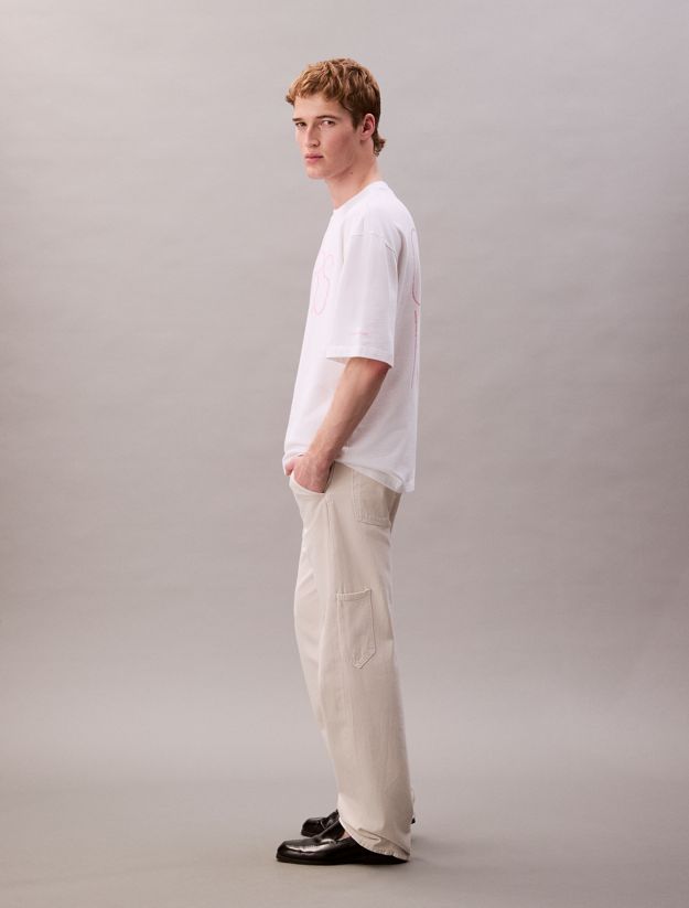 Marc Hundley Pride Lovers In Graphic Relaxed T-Shirt