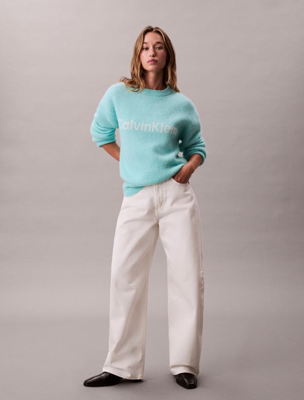 Alpaca Blend Logo Jumper