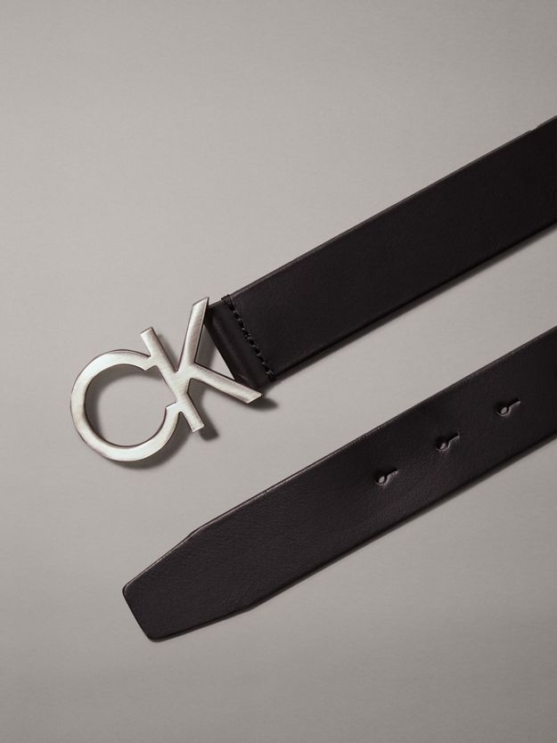 Leather Logo Belt