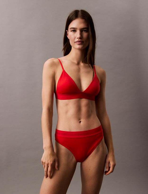 Triangle Bikini Top - Modern Logo