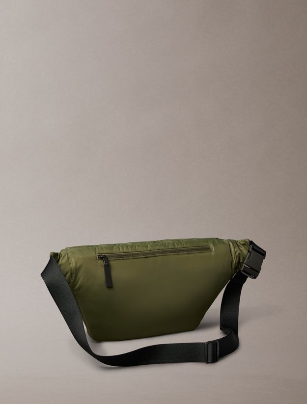 Puffer Monogram Logo Sling Bag