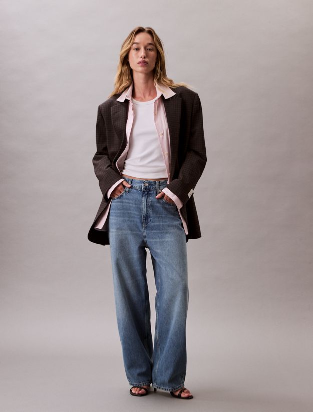 High Rise Barrel Jeans