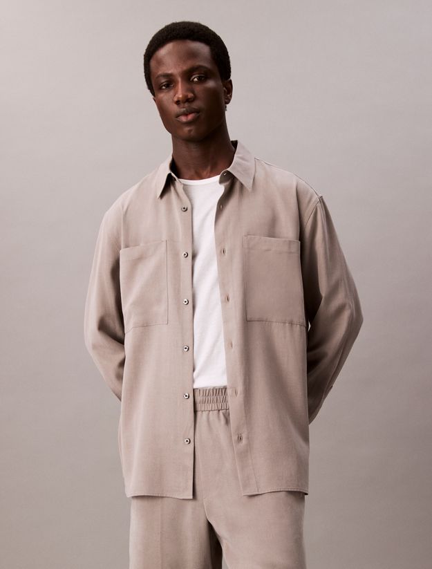 Lyocell Relaxed Shirt