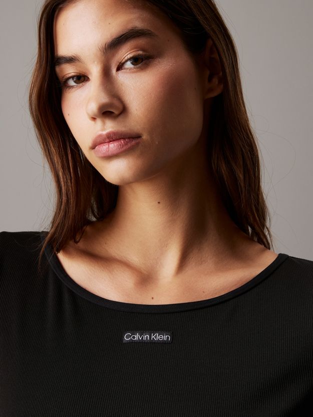 Cut Out Swimsuit - CK Rib