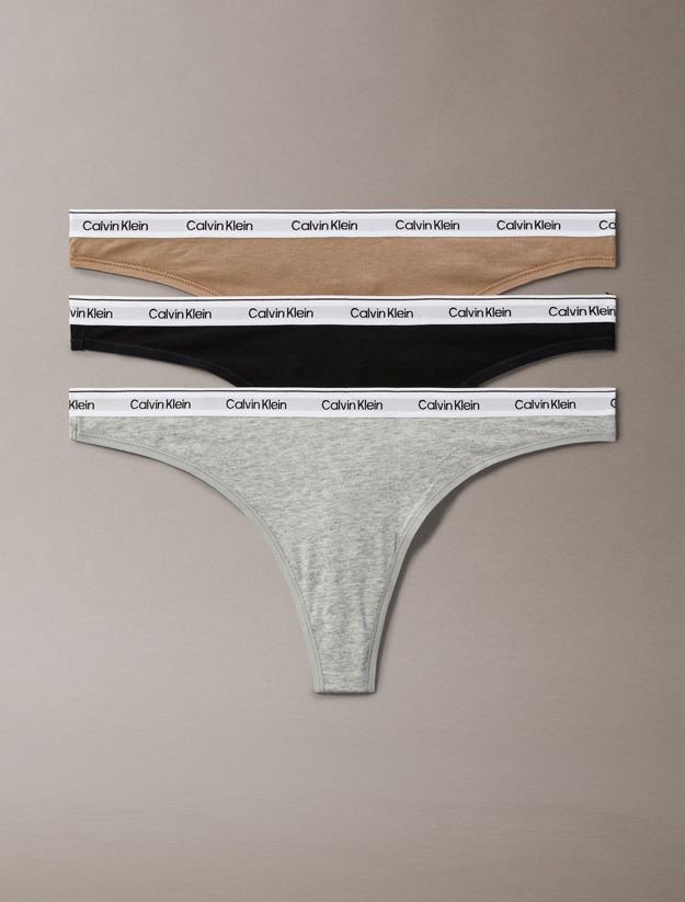 3 Pack Thongs - Icon Logo