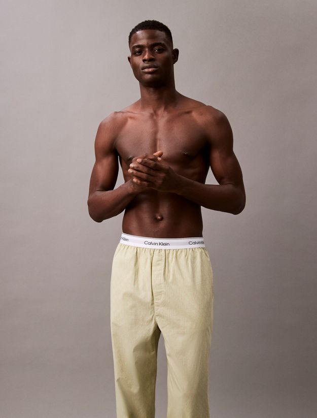 Cotton Poplin Sleep Pants