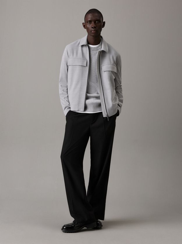 Wide Leg Pleated Trousers