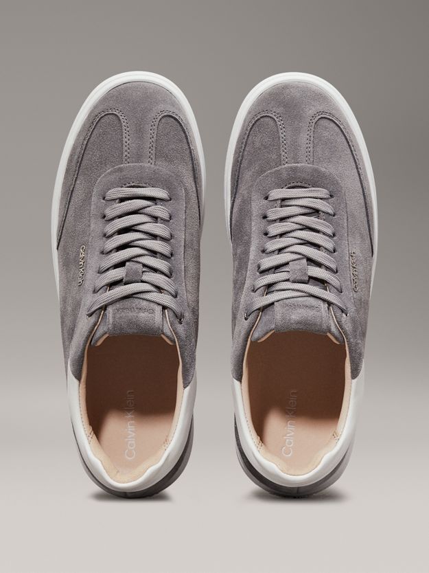 Suede Low Profile Trainers
