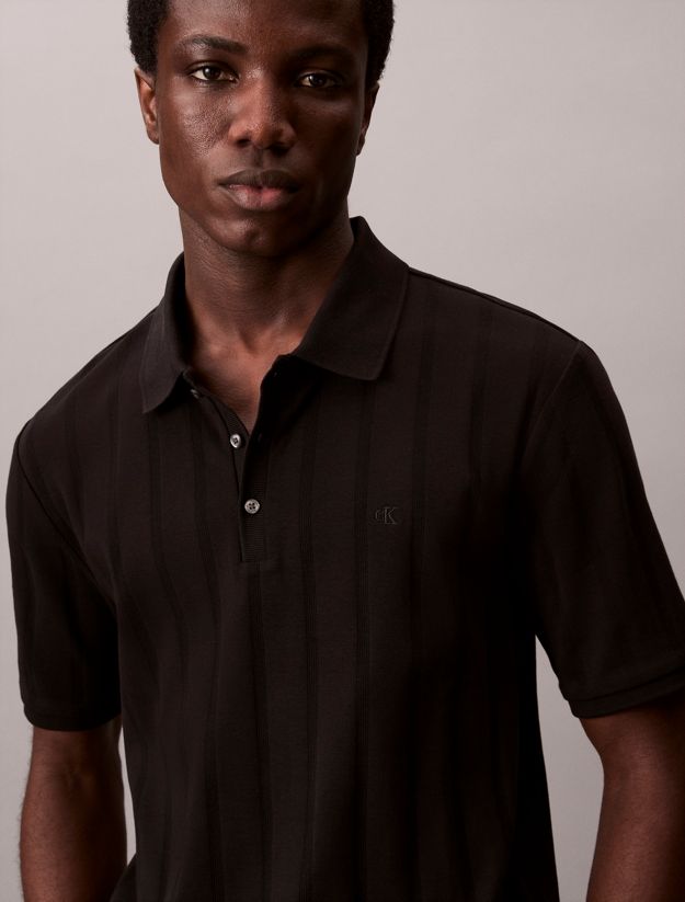 Variegated Rib Classic Polo Shirt
