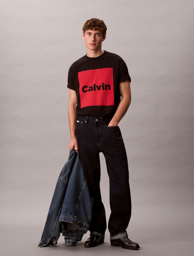 Logo Box Graphic Relaxed T-Shirt