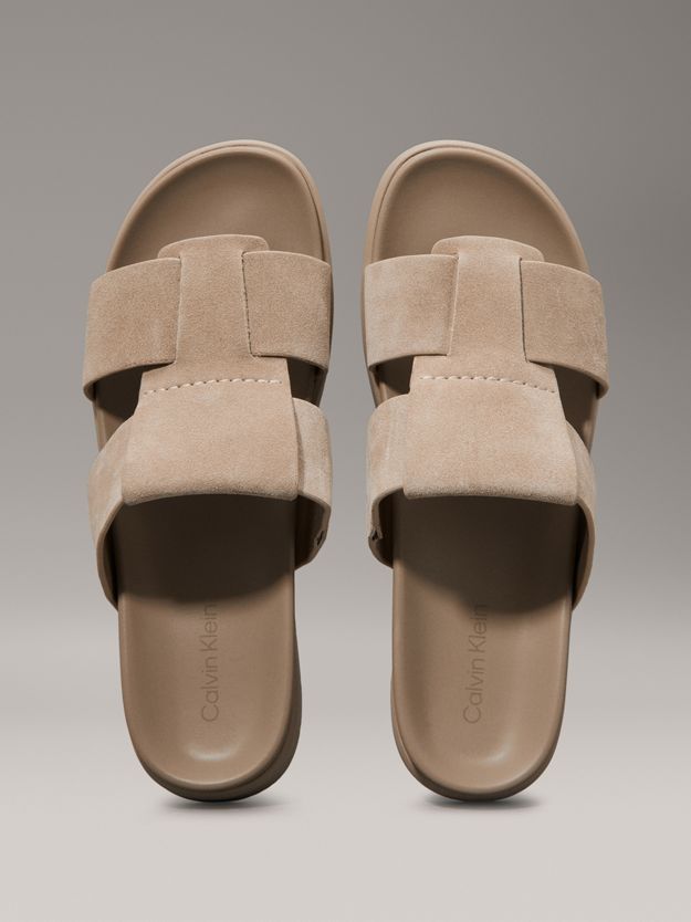 Suede Sandals