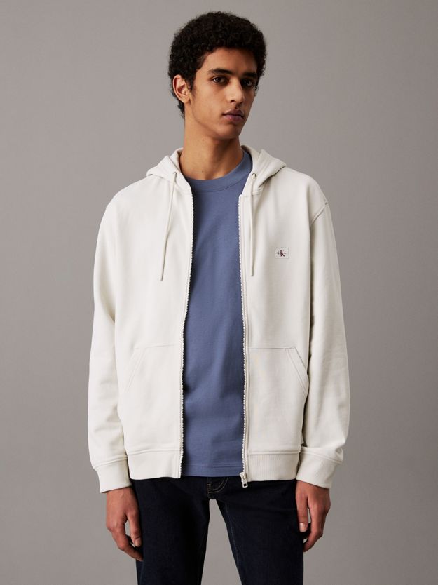 Cotton Terry Zip Up Hoodie