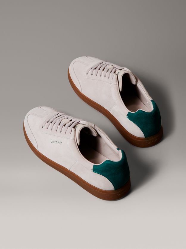 Suede Wingtip Trainers