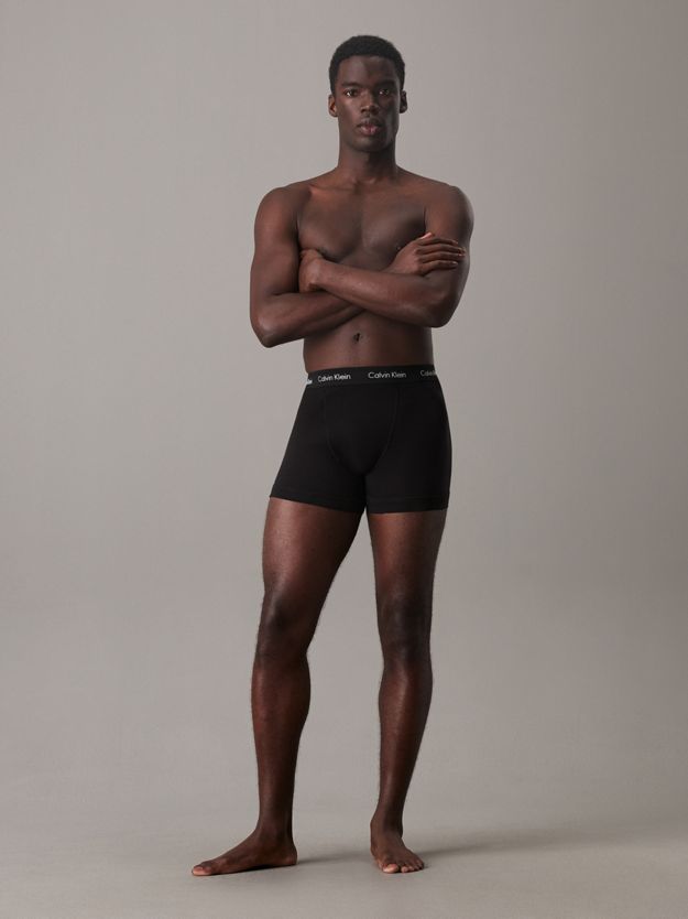 3 Pack Trunks - Cotton Stretch