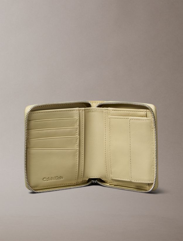 Leather Zip Wallet