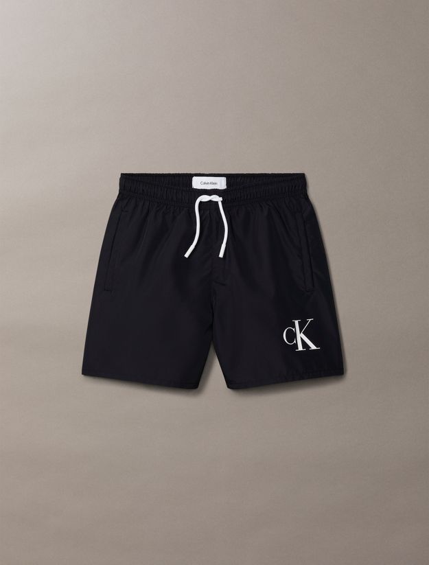 Boys Swim Shorts - CK Monogram