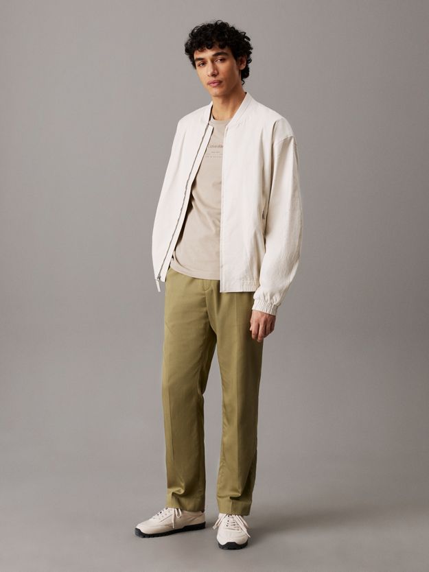 Lyocell Blend Jogger Trousers