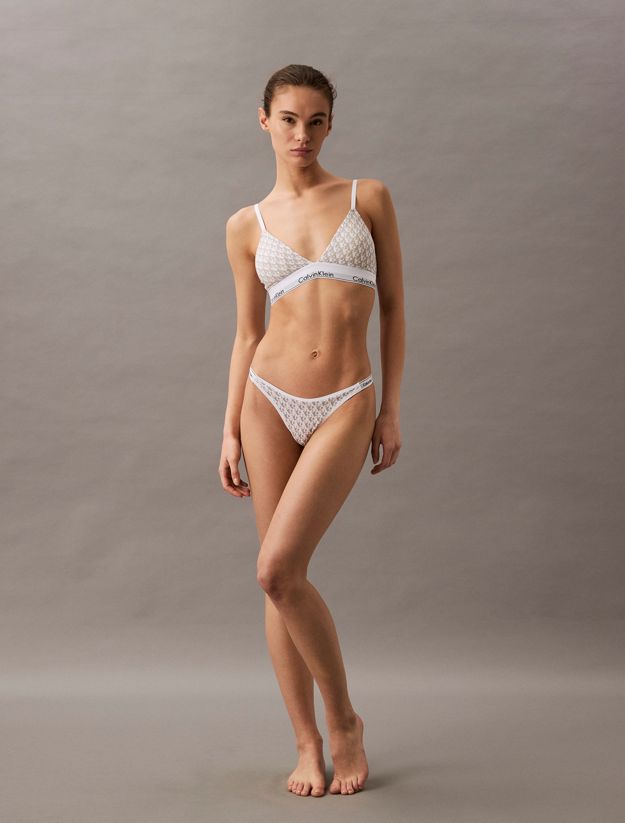 Dipped String Thong - Icon Logo