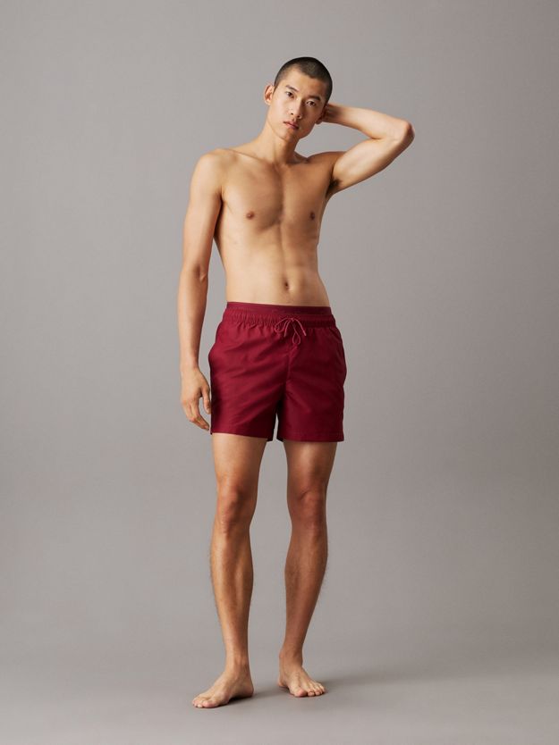 Double Waistband Swim Shorts - CK Meta Legacy