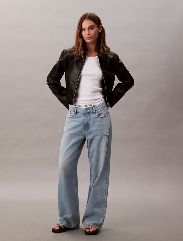 Low Rise Baggy Jeans