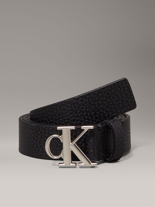 Leather Logo Belt