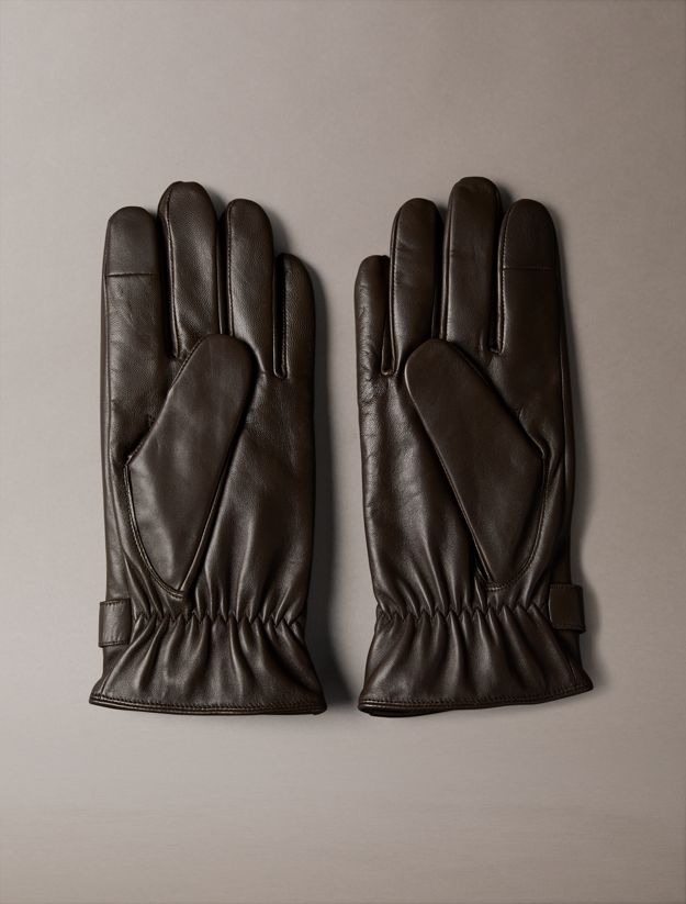 Soft Nappa Leather Touchscreen Gloves