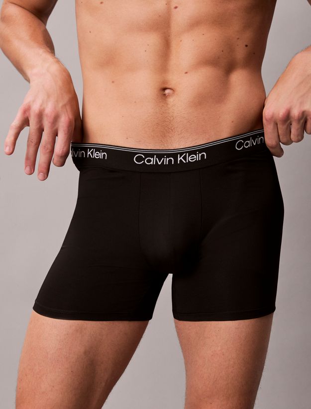 3 Pack Boxer Briefs - Microfibre Stretch