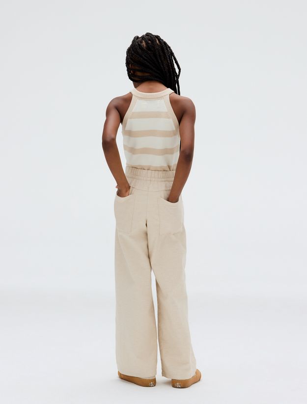 Wide Woven Trousers