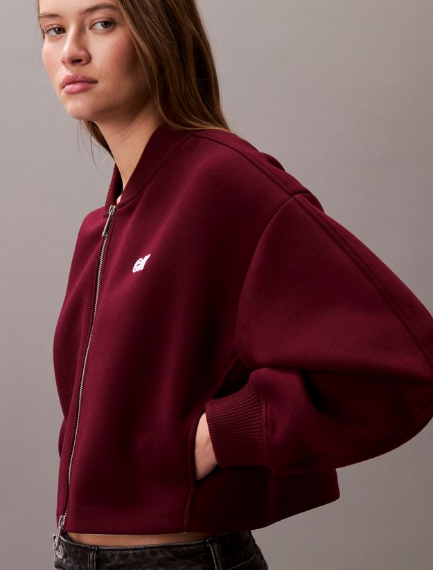 Relaxed Bomber Jacket