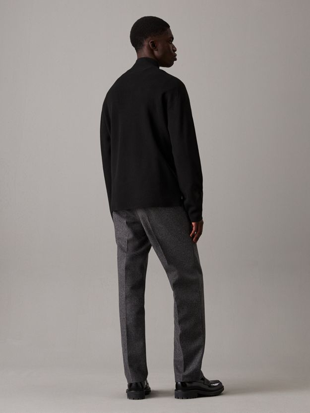Relaxed Quarter Zip Jumper