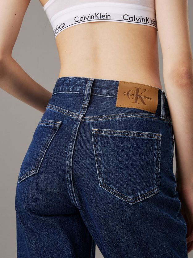 High Rise Straight Jeans