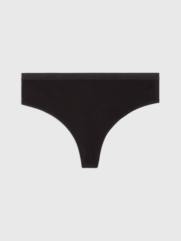 High Waisted Thong - Form To Body
