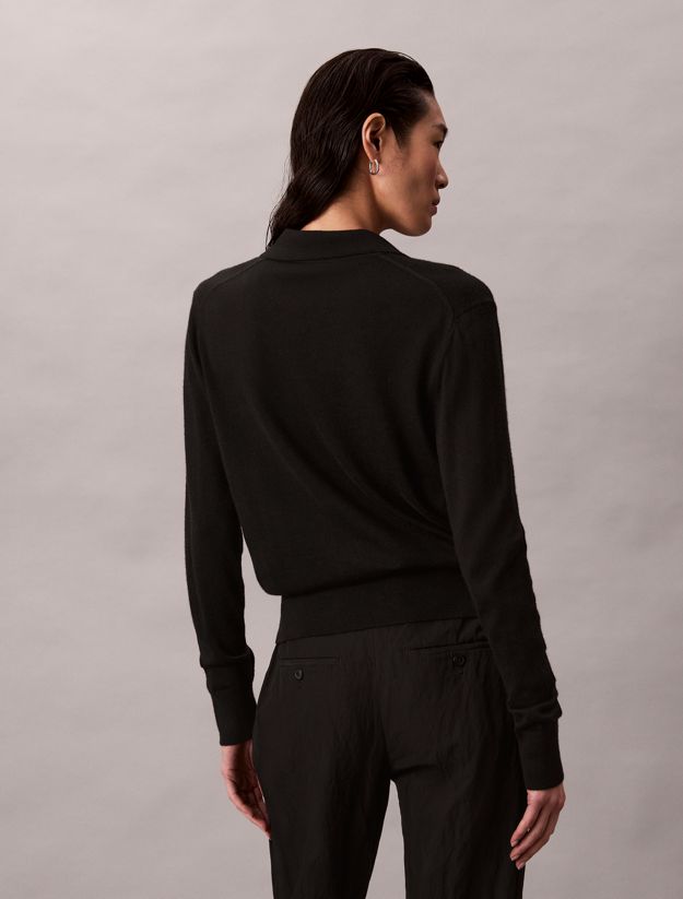 Merino Camp Collar Jumper