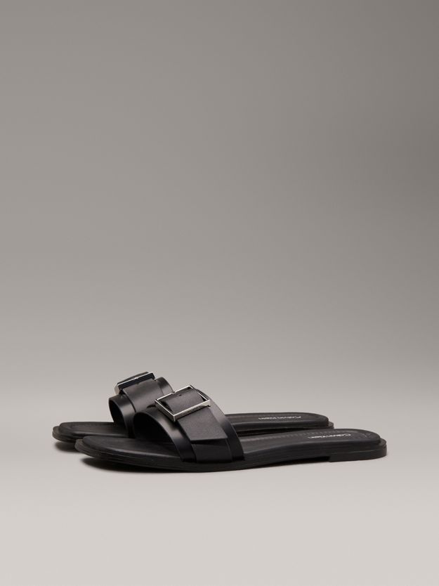 Leather Sliders