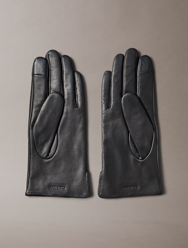 Soft Nappa Leather Touchscreen Gloves
