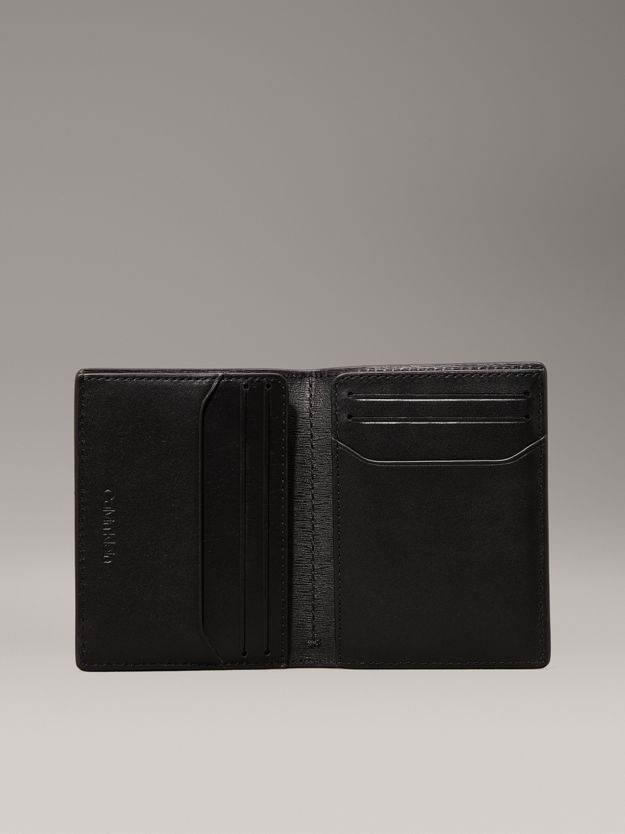 Leather RFID Slimfold Wallet