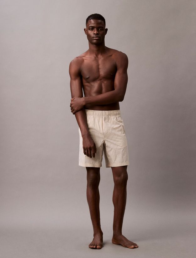 Relaxed Cotton Poplin Shorts