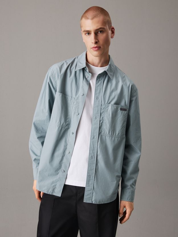 Relaxed Cotton Poplin Shirt