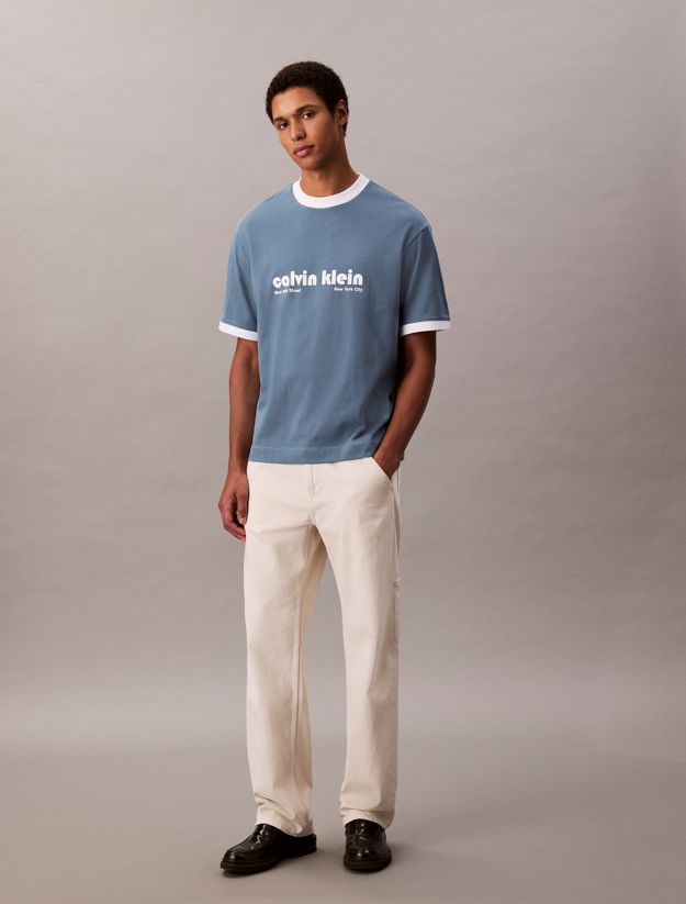 Logo Graphic Relaxed Ringer T-Shirt