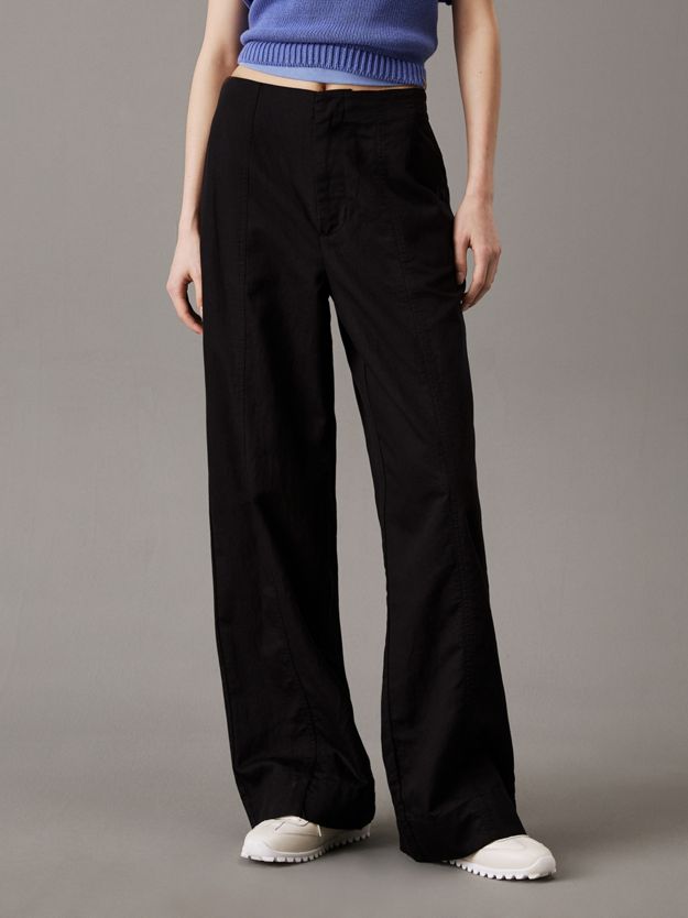 Soft Cotton Linen Trousers