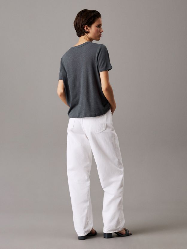 Relaxed Linen Jersey T-shirt