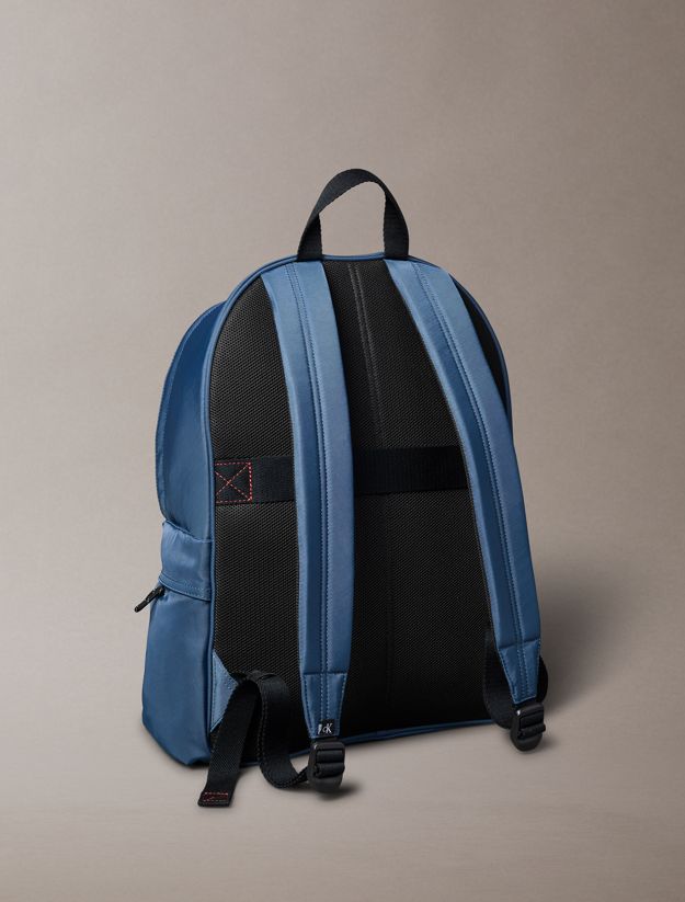 Nylon Monogram Logo Backpack