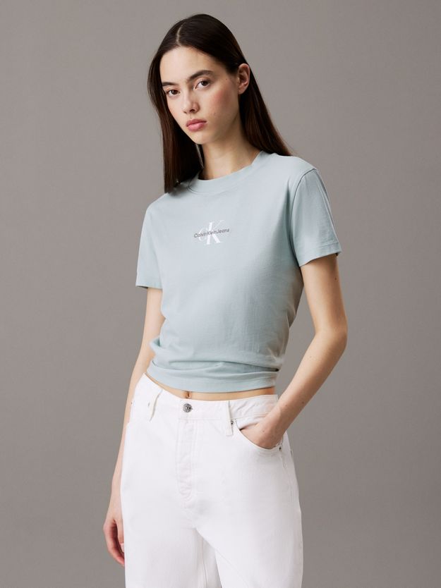 Cropped Monogram T-shirt