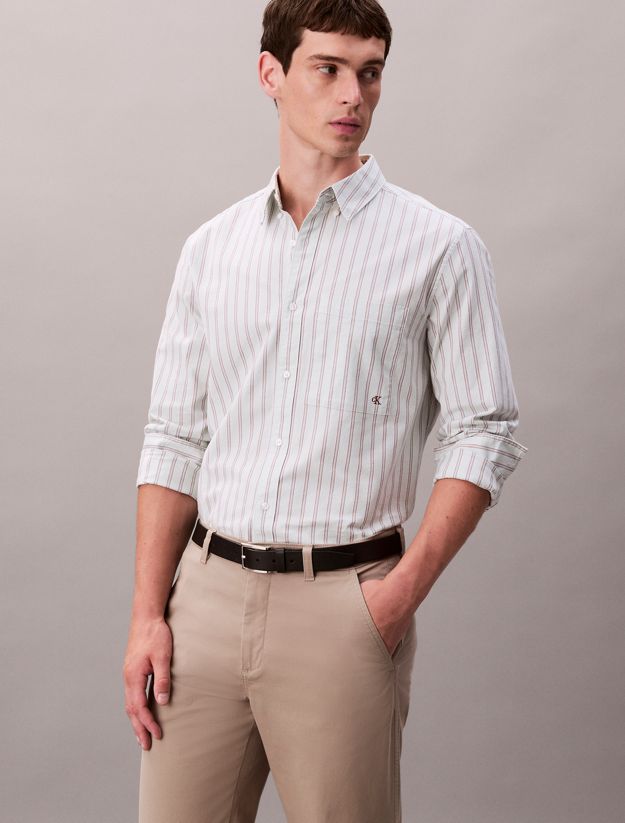 Slim Twill Chino Trousers