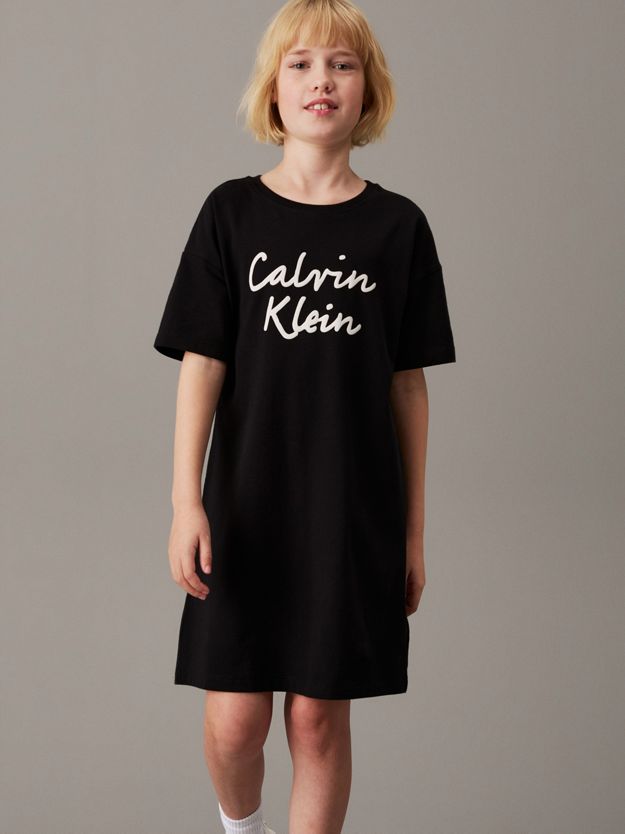Oversized Logo T-shirt Dress