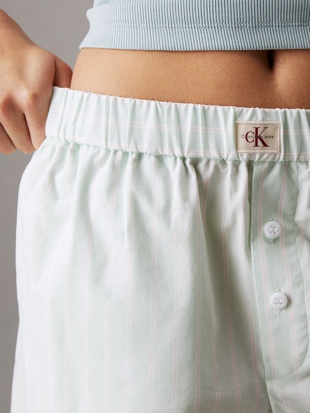 Cotton Poplin Boxer Shorts