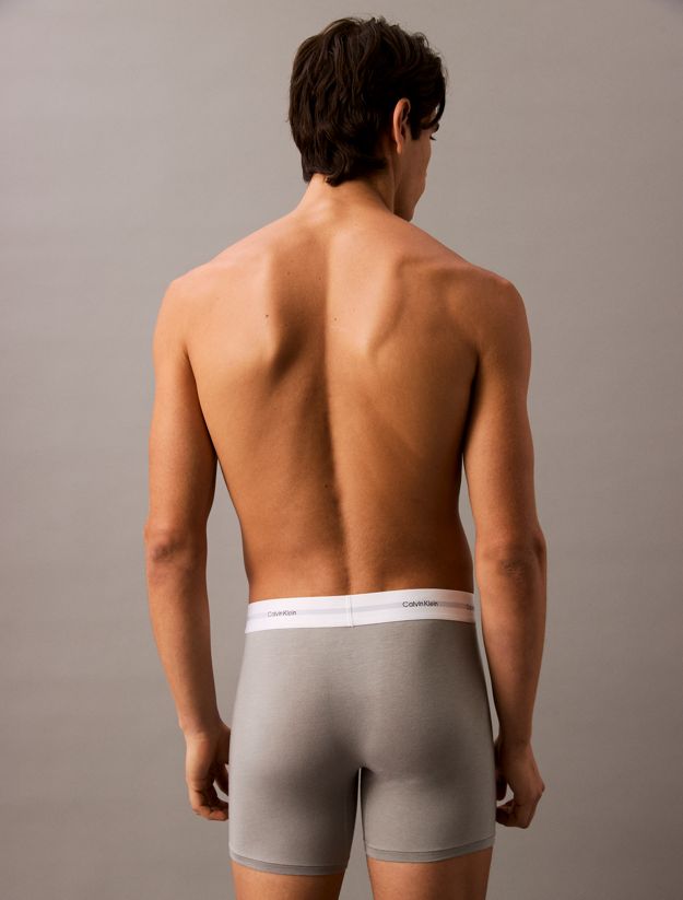3 Pack Boxer Briefs - Cotton Modal Stretch